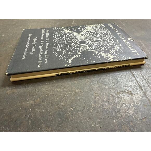 Quanta and Reality By Bohm Hesse HC/DJ Vintage 1962 Edition Metaphysical - Picture 3 of 7